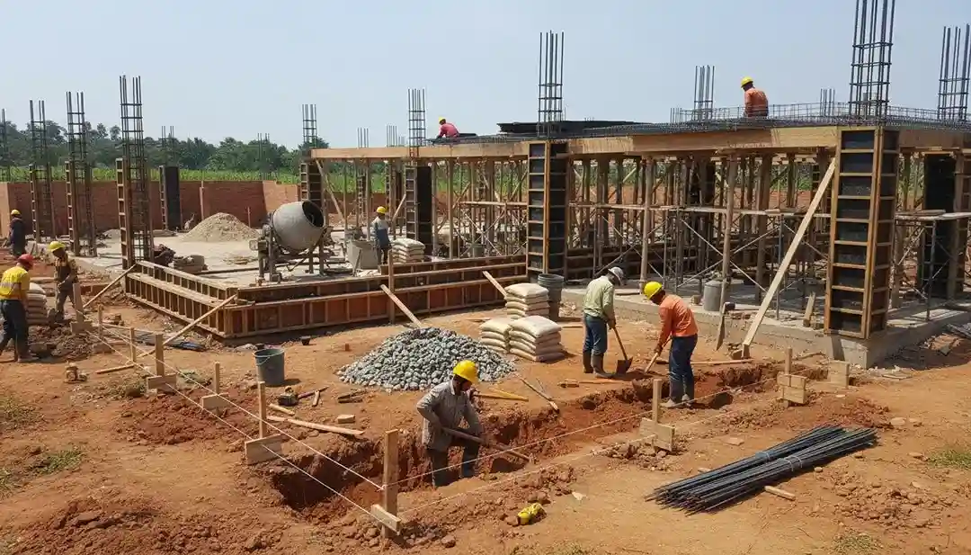 Urutan Pekerjaan Struktur Rumah dan Material yang Harus Datang Lebih Dulu