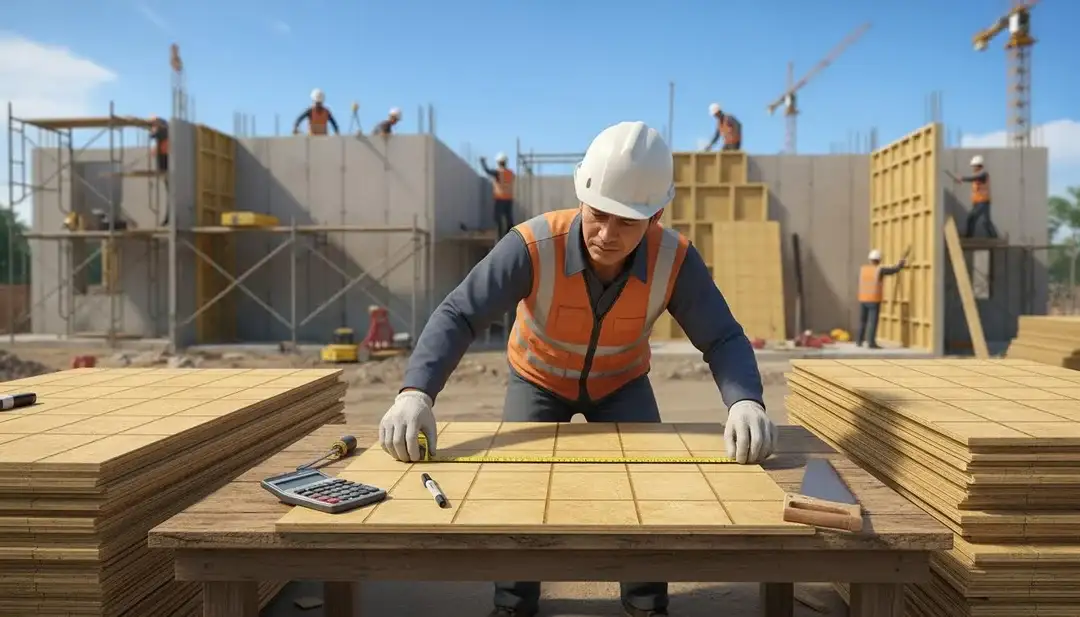 Menghitung Kebutuhan Triplek Bekisting agar Tidak Banyak Sisa