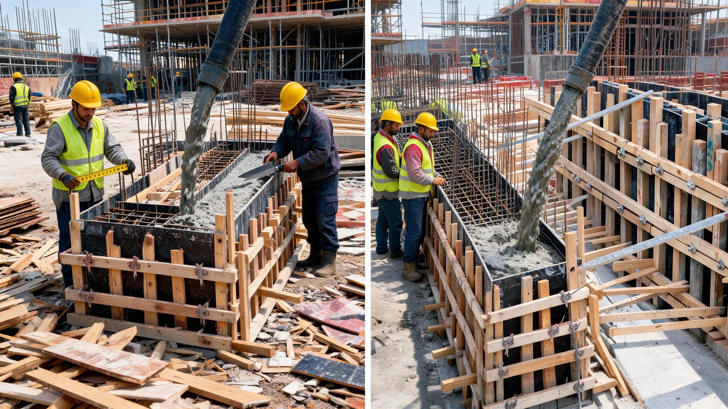 Perbandingan Efisiensi Bekisting Manual vs Sistematis dengan Phenolic Board