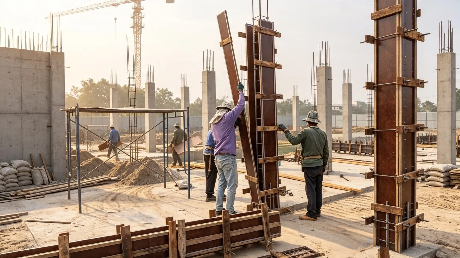 Cara Memasang Bekisting Beton agar Tidak Bocor Saat Pengecoran