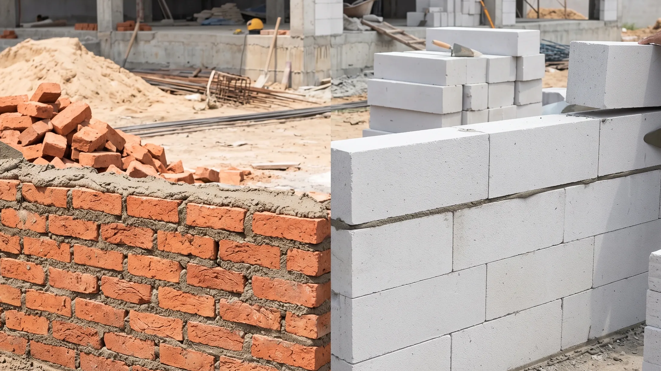 Bata Merah vs Hebel (Bata Ringan): Mana yang Lebih Cepat & Hemat untuk Bangun Rumah?