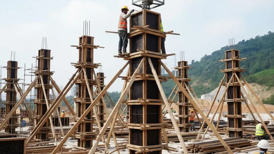 Apakah Phenolic Board Cocok untuk Bekisting Kolom Tinggi? Ini Analisisnya