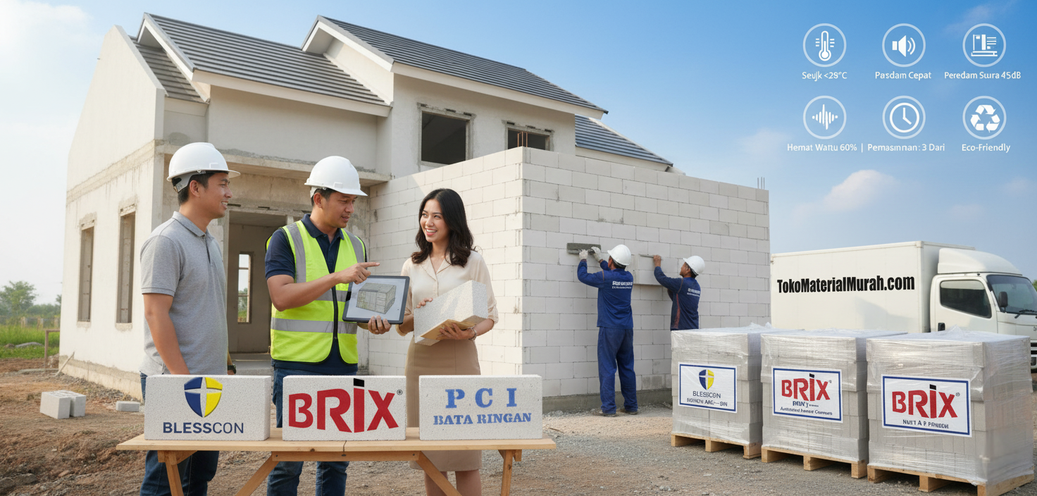 5 Keunggulan Bata Ringan untuk Rumah Modern Anda