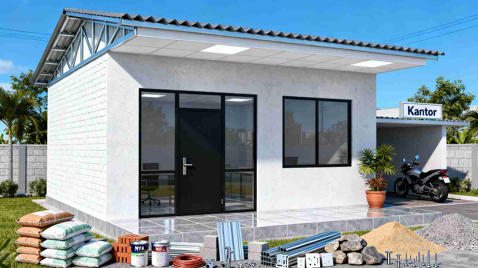 Checklist Material untuk Membangun Kantor Kecil: Apa yang Perlu Anda Siapkan